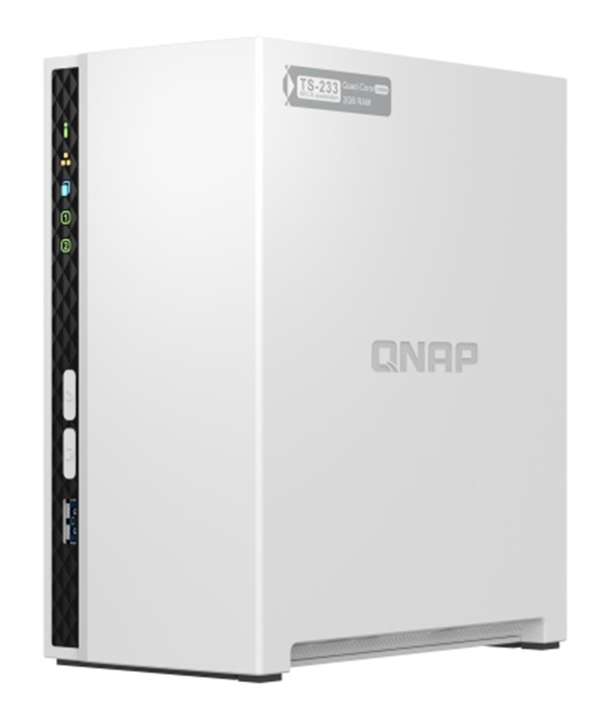 QNAP TS-233 2 YUVALI 2GB DEPOLAMA ÜNİTESİ