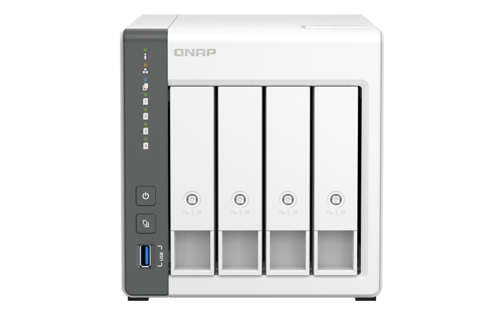 QNAP TS-433-4G 4GB RAID(0,1,5,10) NAS Server