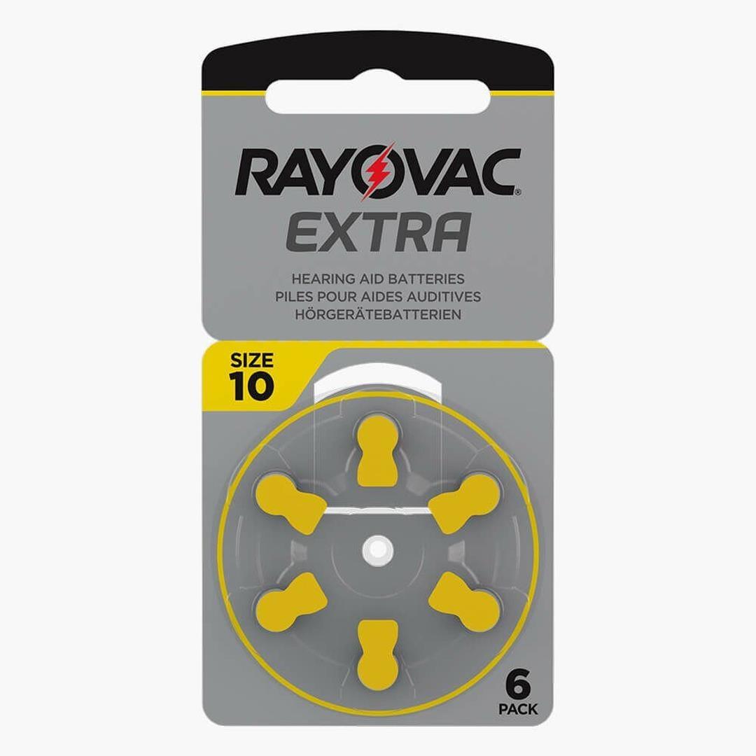 Rayovac 10 Numara Kulaklık Pili (6'lı Paket)