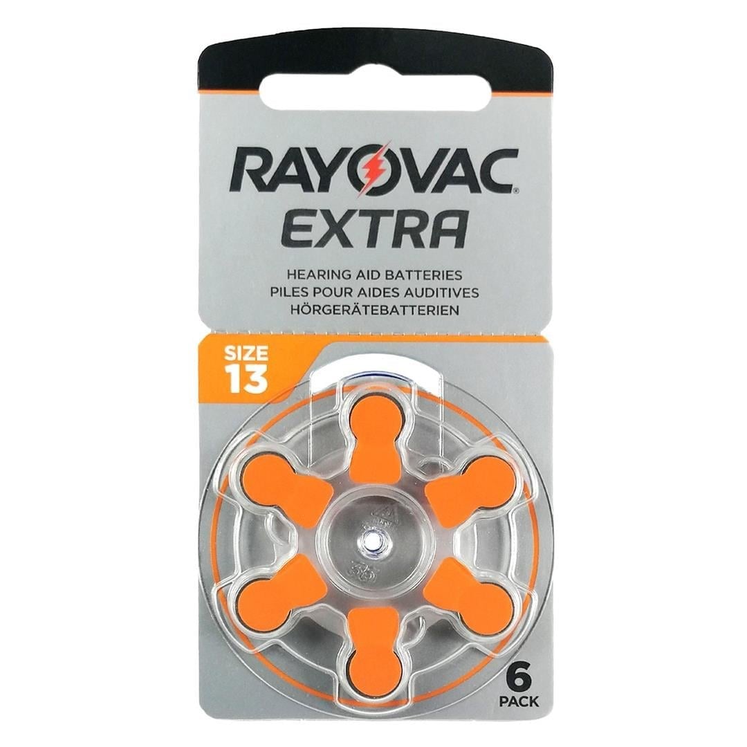 Rayovac 13 Numara Kulaklık Pili 6'lı Paket