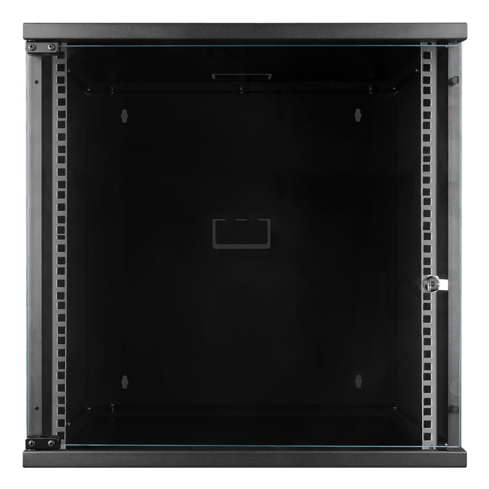 S-LINK SL-U12 Yeni Nesil 12U Soho 530x400mm Siyah Rack Kabin