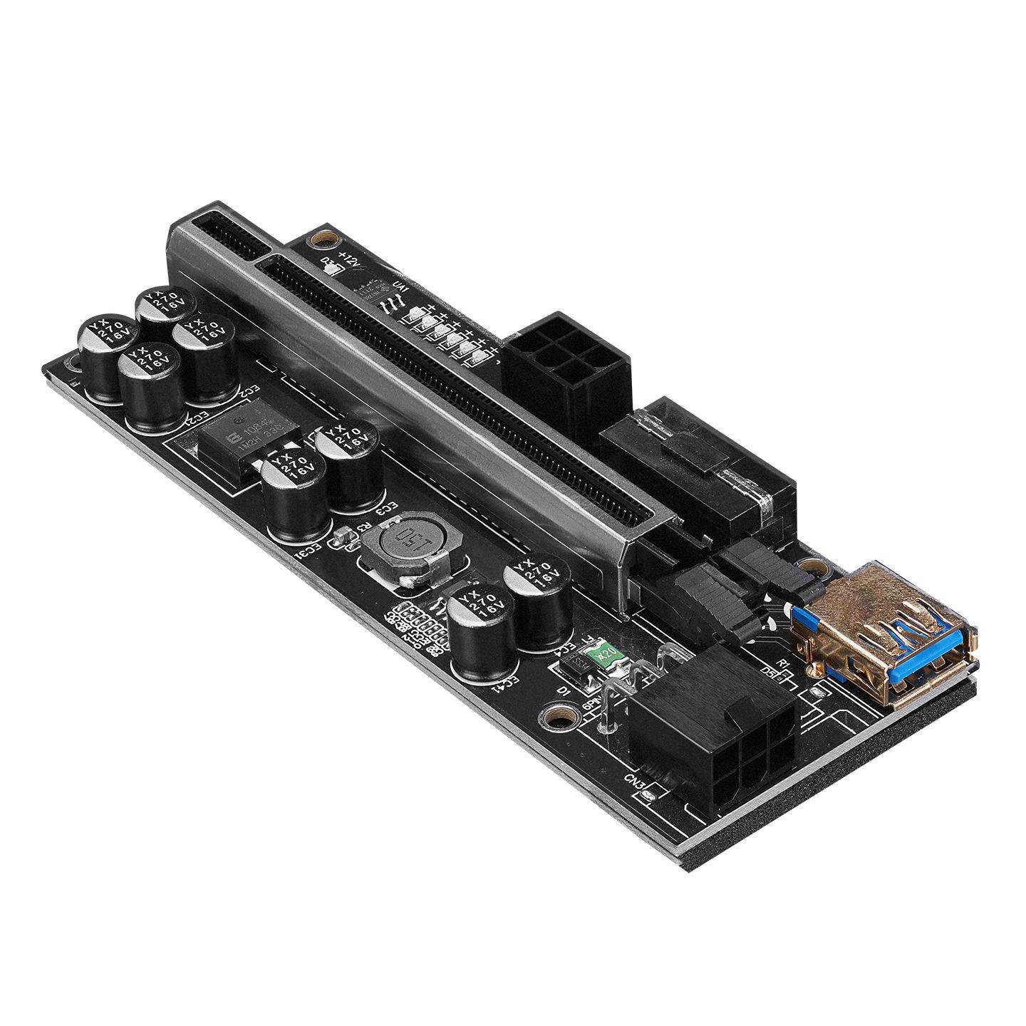 S-Link SL-XE20 PCI-E1X=>Sata 6p bitcoin 10S riser