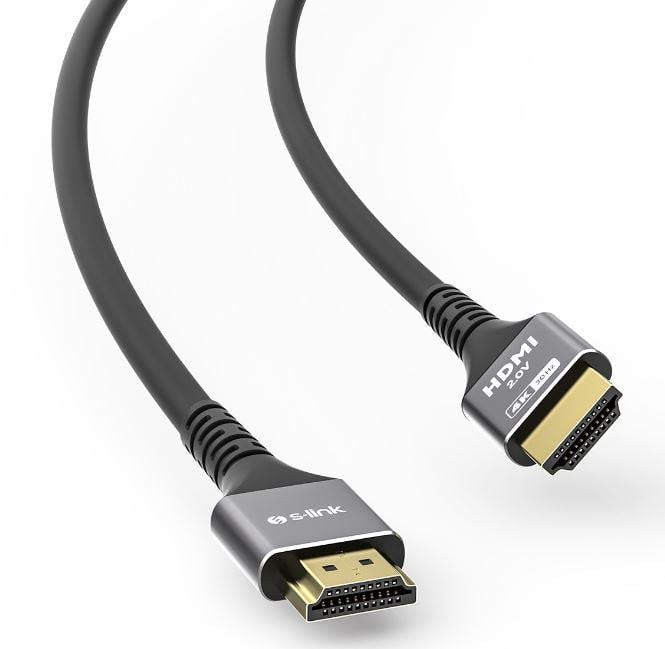 S-Lınk Slx-Hd4K15 19+1 15 Metre V2.0 4K 30Hz Metal Hdmı Kablo  S-Link 