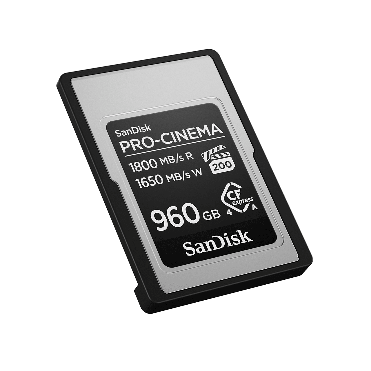 SANDISK 960GB PRO-CINEMA SDCFEA-960G-GN4NN CFexpress Type A PCIe Gen4 1800-1650MB/s Hafıza Kartı