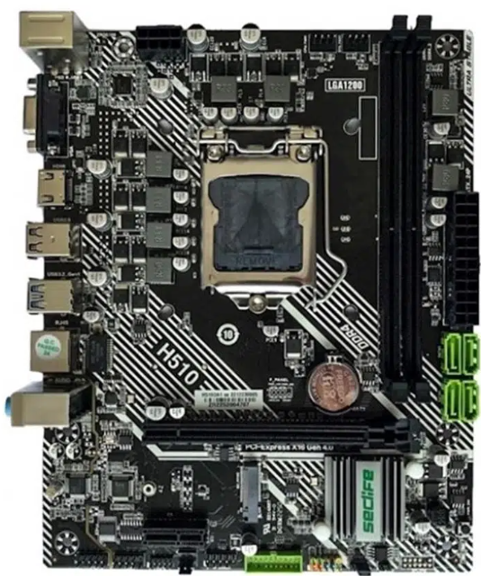 Seclife H510DA DDR4 HDMI PCIe 16X v3.0 1200p mATX