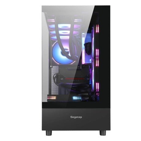 SEGOTEP Endura Pro+ 750W 80+ BR GEN5 6x12CM ARGB FAN E-ATX 1xUSB2.0/1xUSB3.0 SİYAH GAMING KASA