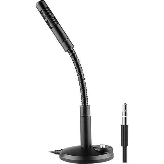 Snopy SN-120M Masa üstü siyah mikrofon