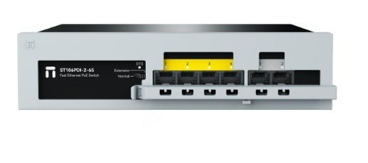 STONET ST106PDI 6 Port Mbit 4 Port Poe 65W 2xMbit Uplink Yönetilemez Metal Kasa Switch