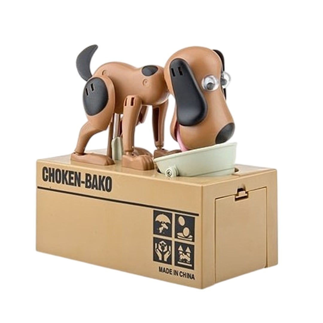 Sunup SN-14320 Sensörlü Para Yiyen Köpek Model Bozuk Para Kumbarası