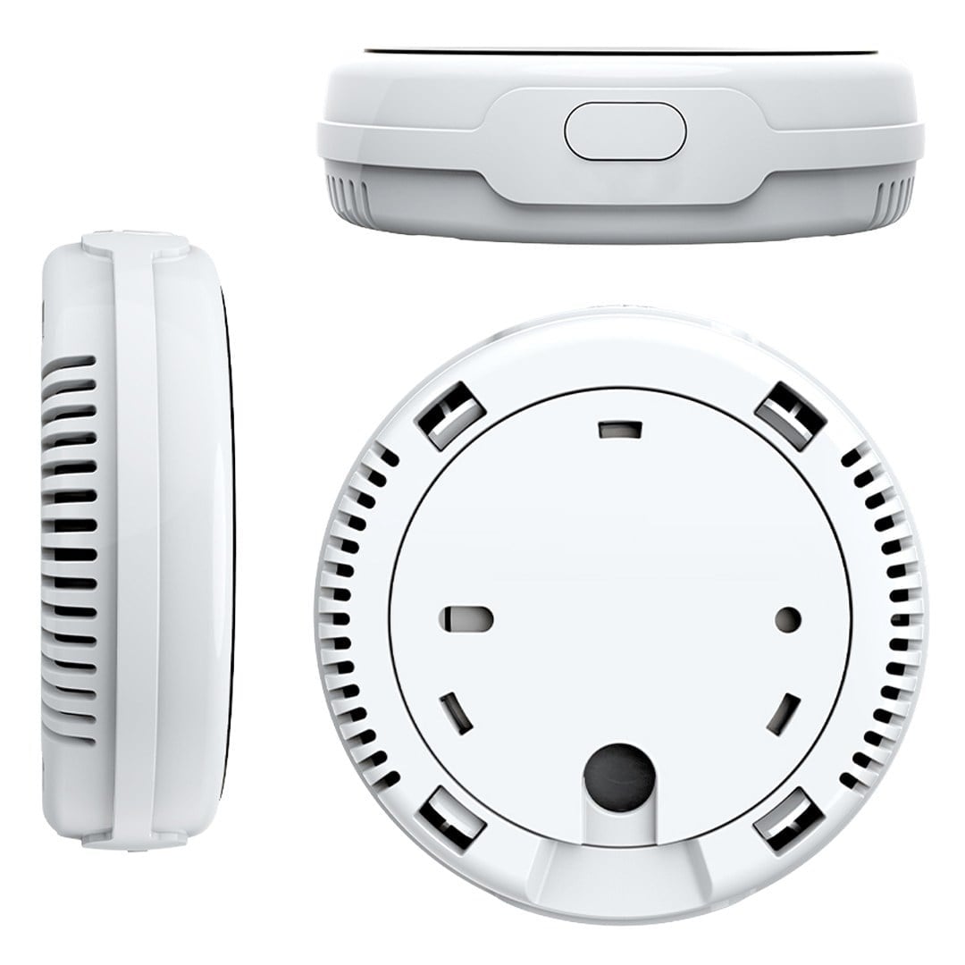 Sunup SN-38805 Wi-Fi Akıllı Doğal Gaz ve Sıcaklık Ev Tipi Kaçak Dedektörü TFT Ekranlı