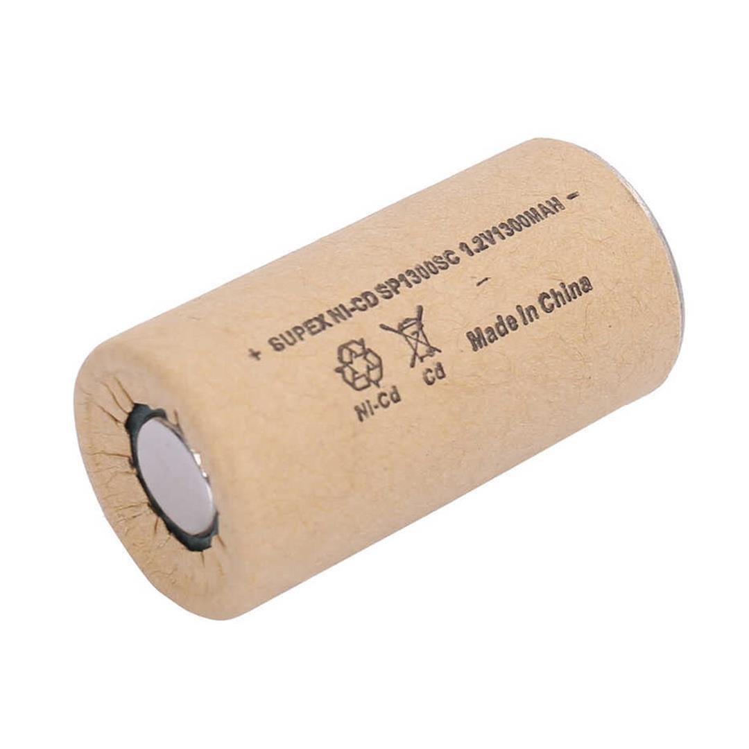 Supex SP1300SC 1.2V NI-CD 1300mAh Tekli Süpürge - Matkap Şarjlı Pili