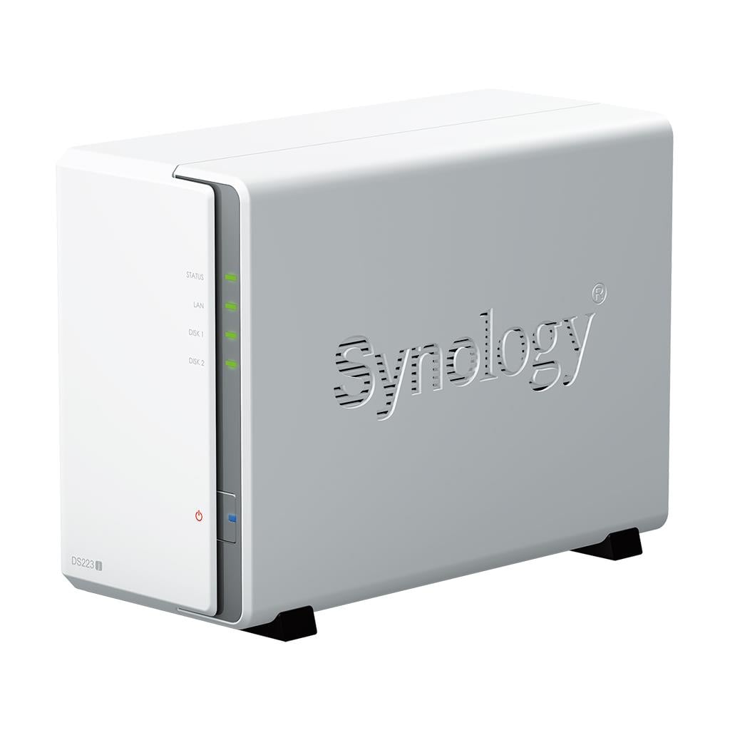 SYNOLOGY DiskStation DS223J 512MB 2 X 3,5 SATA Destegi RAID(0-1) NAS Server