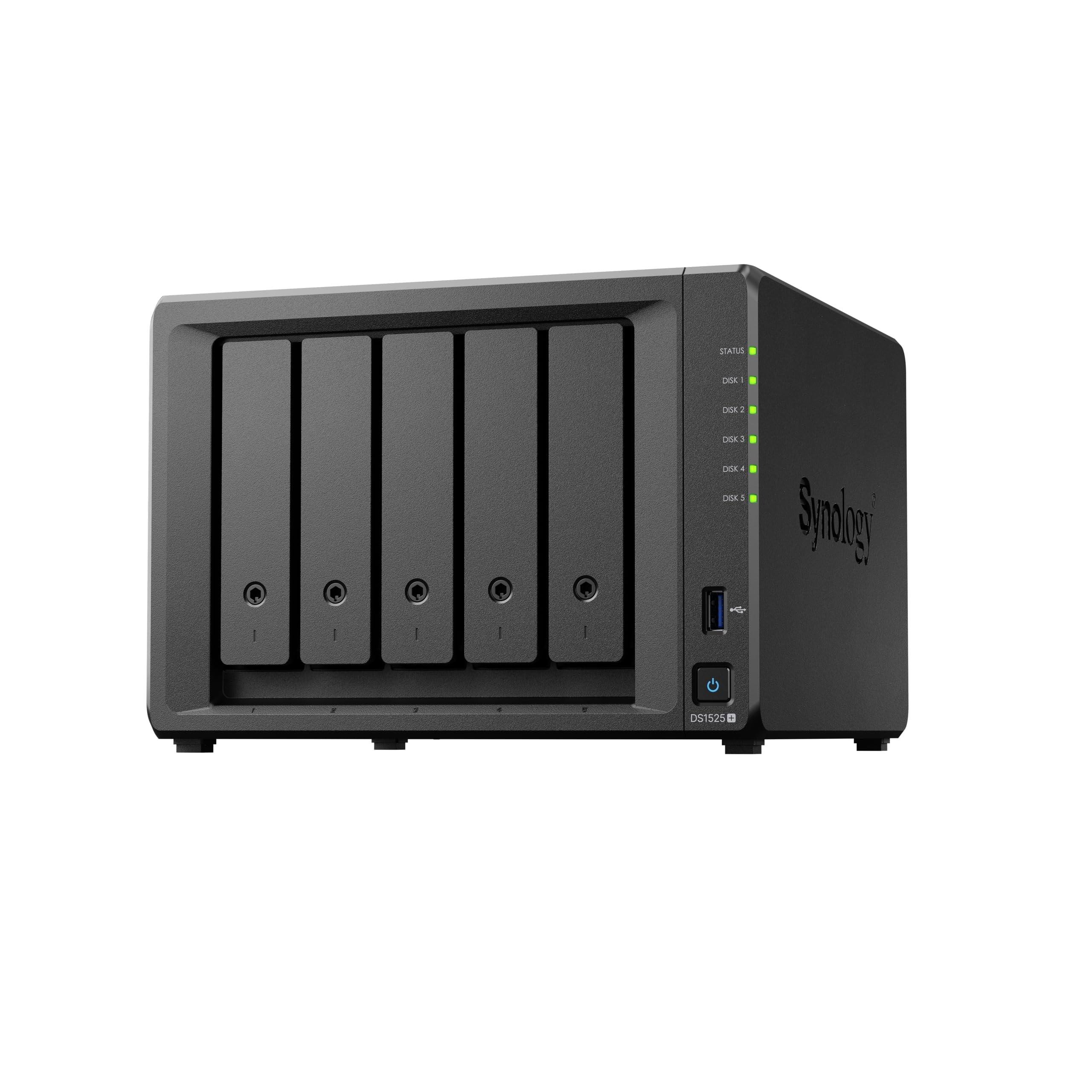 SYNOLOGY DS1525PLUS 8GB 5 BAY 2xGLAN DEPOLAMA ÜNİTESİ