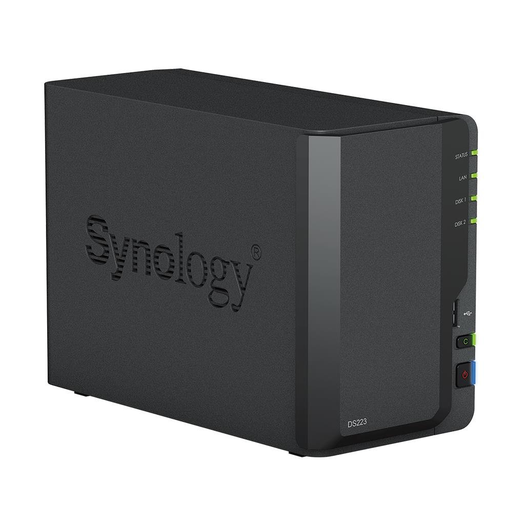 SYNOLOGY DS223 2 BAY 1xGLAN NAS DEPOLAMA ÜNİTESİ
