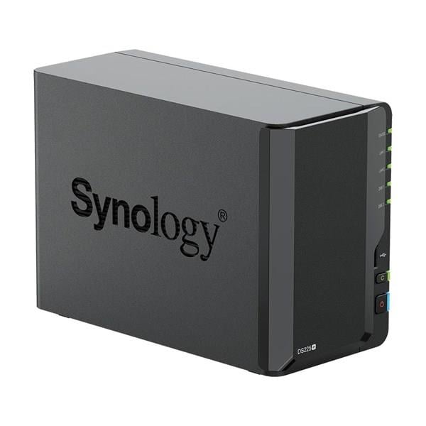 SYNOLOGY DS225 PLUS CELERON QC- 2GB RAM- 2-diskli Nas Server (Disksiz)