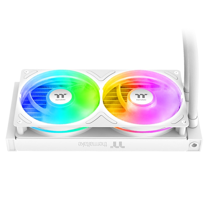 THERMALTAKE 240MM TH240 v3 CL-W467-PL12SW-A AM5-1851p Sıvı Soğutmalı İşlemci Fanı Beyaz