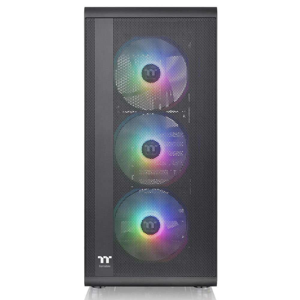 THERMALTAKE 550w 80+ S200 TG CA-3X2-55M1WE-00 3-ARGB FANLI Gaming Mid Tower PC Kasası
