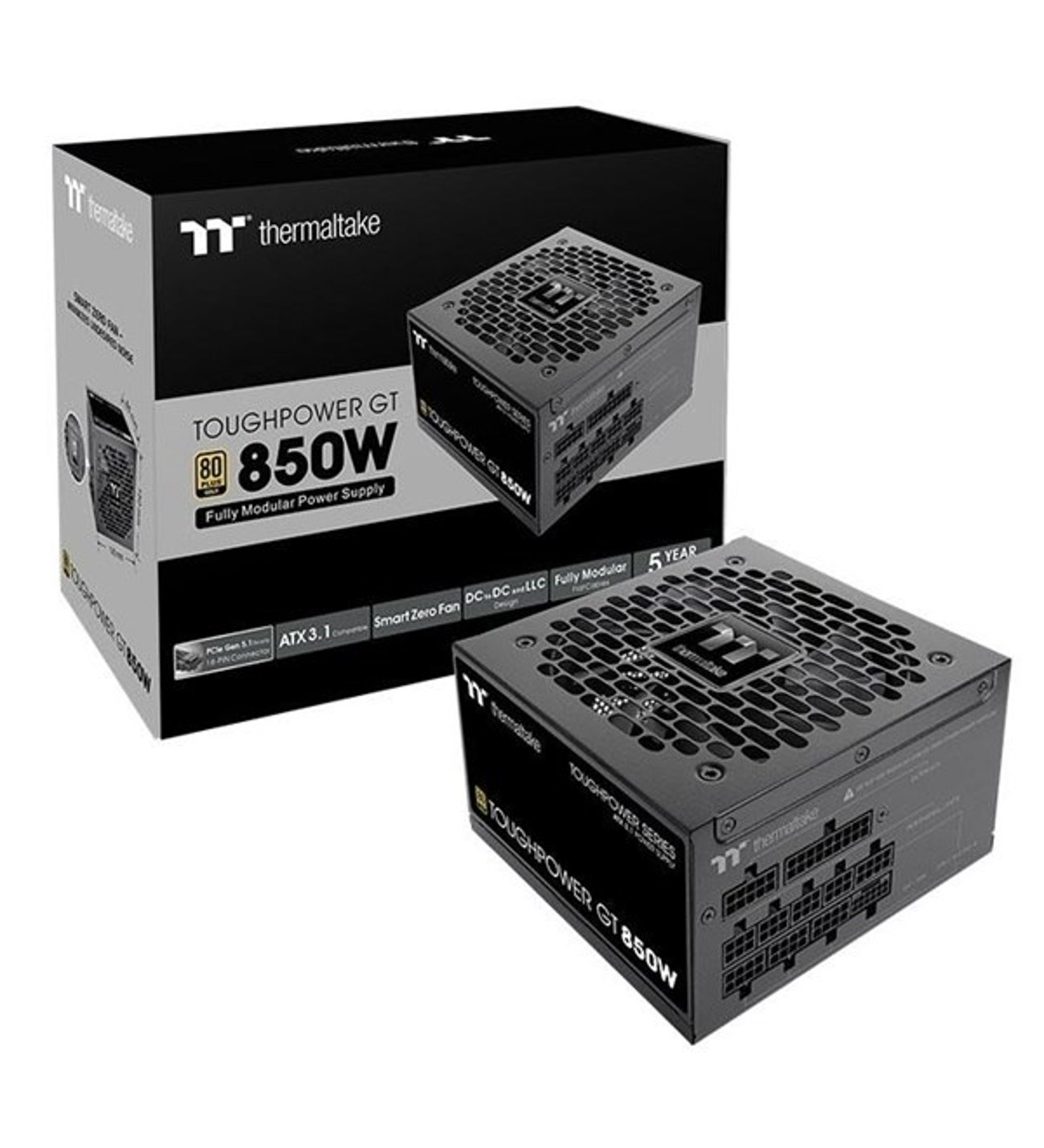 THERMALTAKE 850W 80+ GOLD TOUHGPOWER PS-TTP-0850NNFAGE-2 PCIE 5.0 Tam Modüler Power Supply