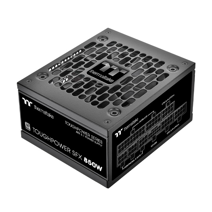 THERMALTAKE 850W+ PALTINUM TOUGHPOWER PS-STP-0850FNFAPE-1 Tam Modüler SFX Power Supply