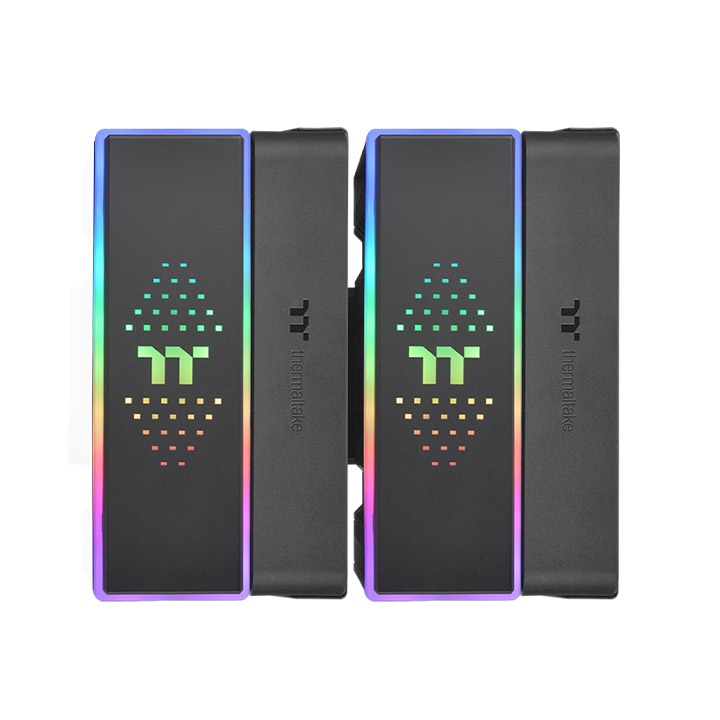 THERMALTAKE ASTRIA 600 BLACK CL-P121-CA12SW-A ARGB AM5-1851p Hava Soğutmalı Dual İşlemci Fanı