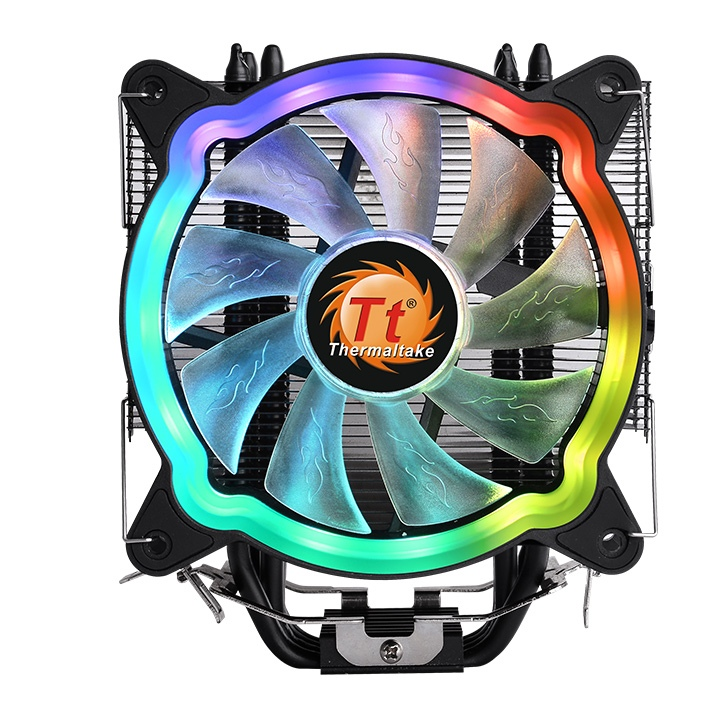 THERMALTAKE UX200 CL-P065-AL12SW-A ARGB Riing Fanlı AM5-1851p Hava Soğutmalı İşlemci Fanı 130w
