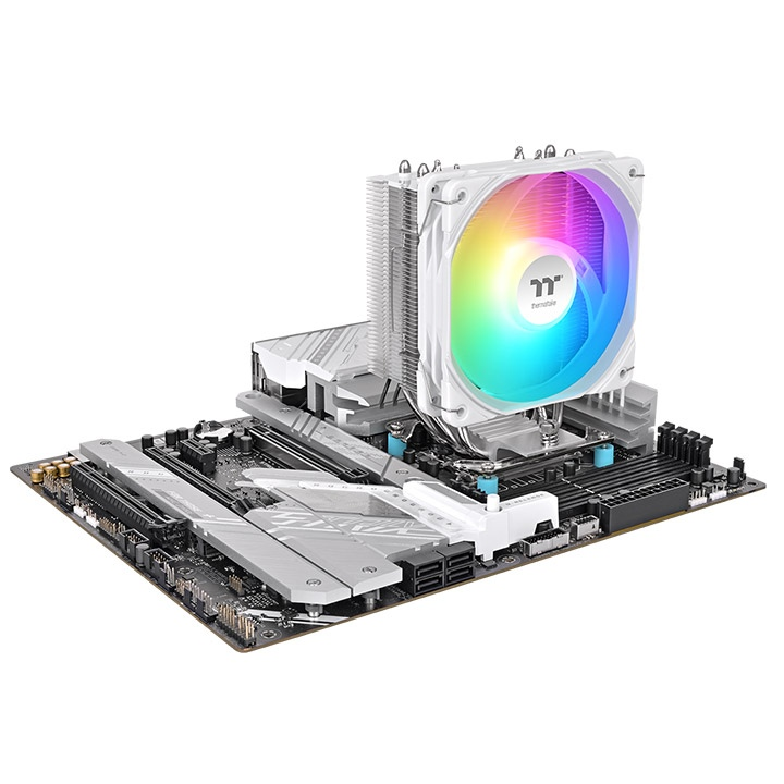 THERMALTAKE UX400 CL-P143-AL12SW-A ARGB AM5-1851p Hava Soğutmalı İşlemci Fanı Beyaz