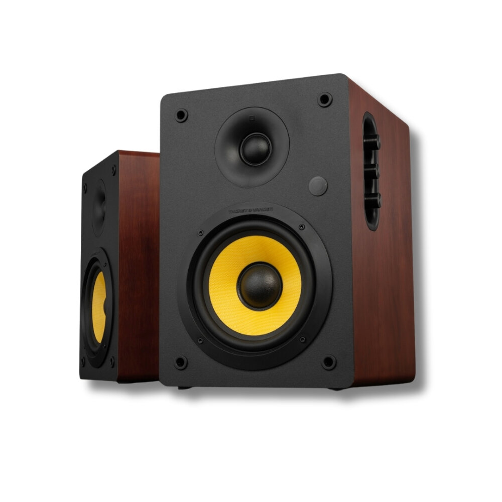 Thonet & Vander KÜRBIS 2.0 72W Cinema Ahşap Speaker - 2.0 Sistem - 72W RMS