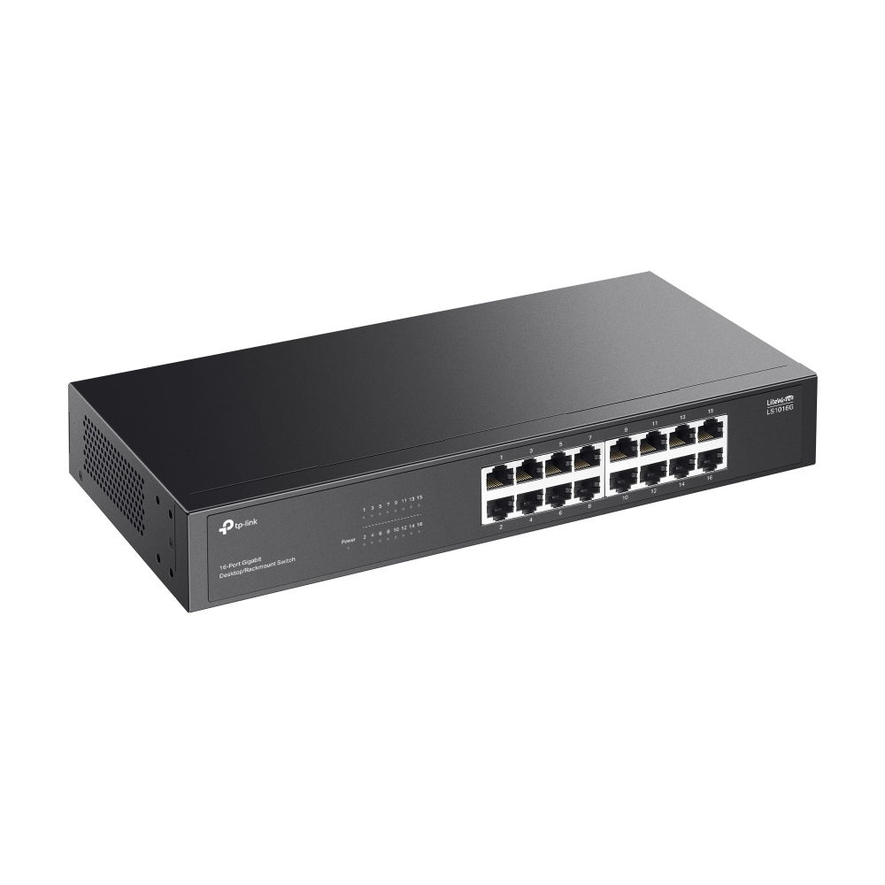 TP-LINK 16port Gigabit Yönetilemez Switch LS1016G
