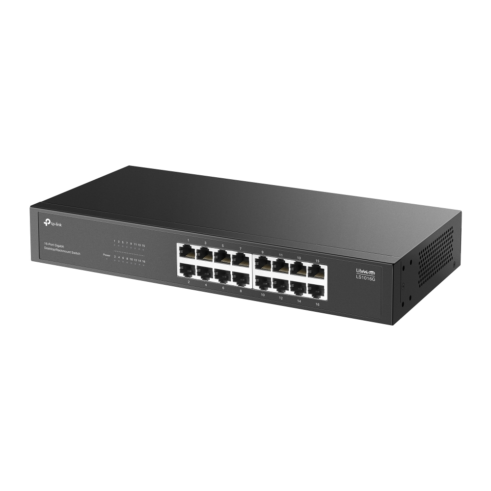 TP-LINK 16port Gigabit Yönetilemez Switch LS1016G
