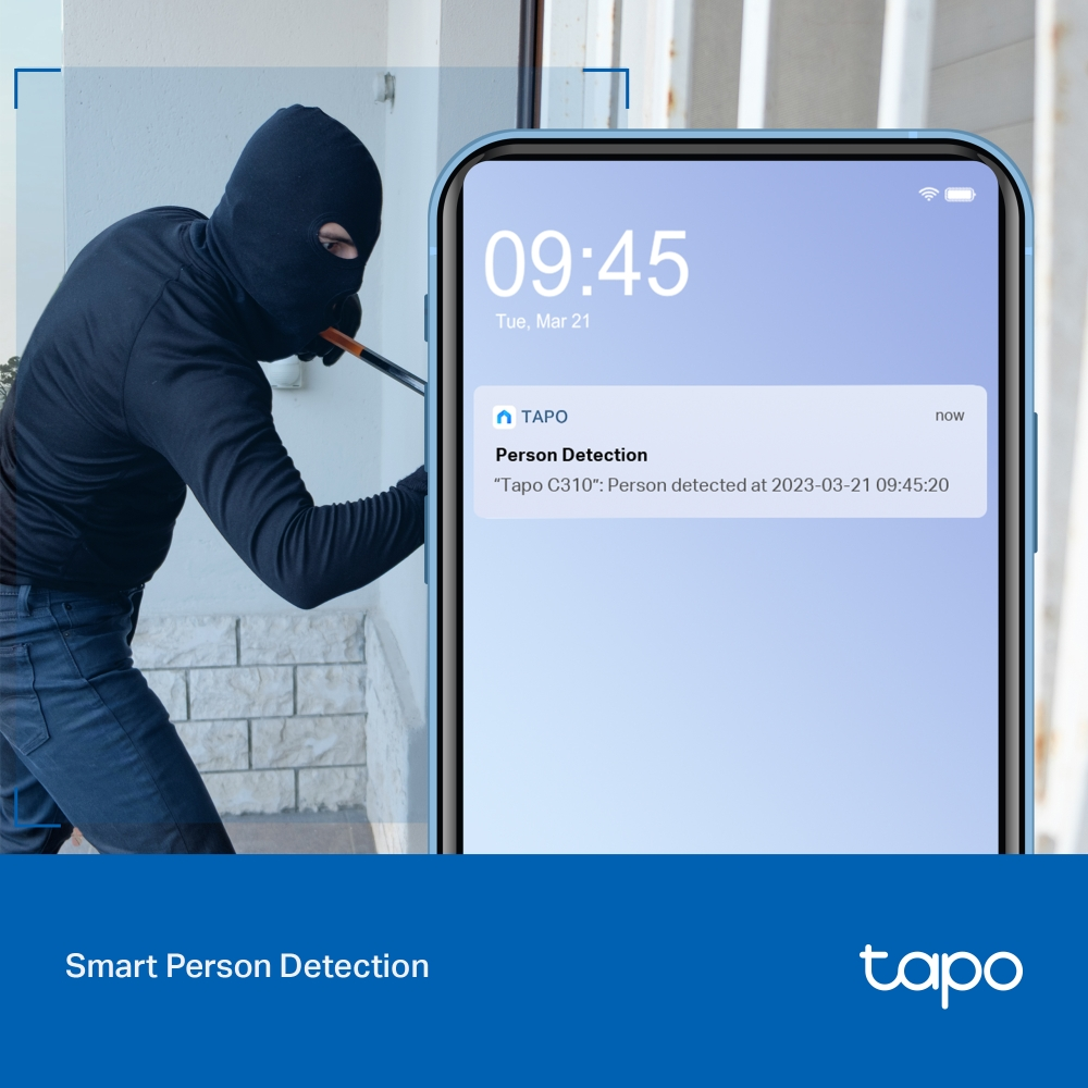 TP-LINK 2MP Bullet Wıfı Kablosuz Pilli Dış Mekân IP Kamerası Tapo C400