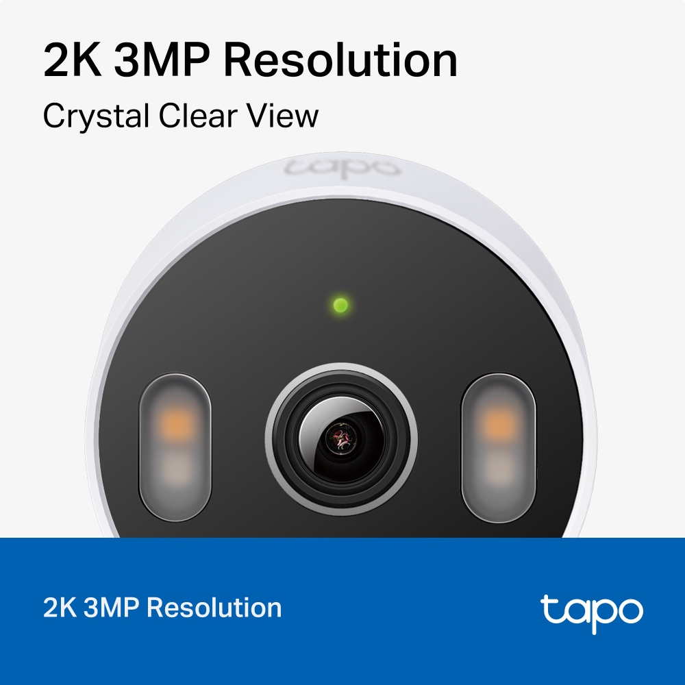 TP-LINK 3MP Küp 3MM WIFI Kablosuz IP Kamera TAPO-C113