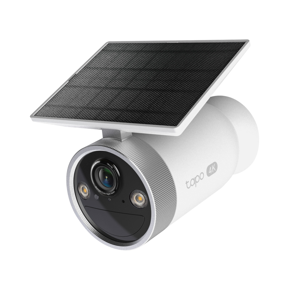 TP-LINK 8MP Bullet 3MM WIFI Kablosuz Güneş Panelli Pilli IP Kamera TAPO-C465