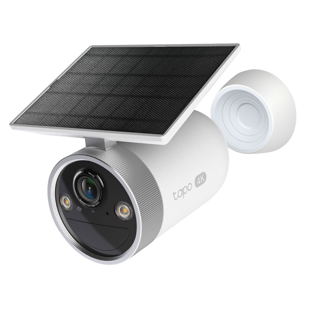 TP-LINK 8MP Bullet 3MM WIFI Kablosuz Güneş Panelli Pilli IP Kamera TAPO-C465