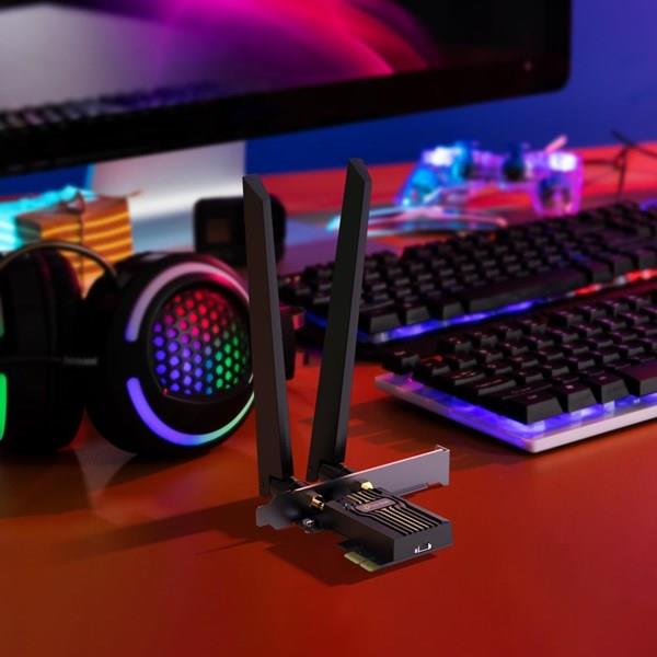 TP-LINK ARCHER TBE400E WIFI7 BE6500 Bluetooth 5.4 PCIe Adaptör