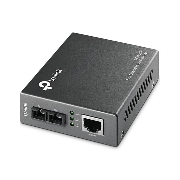 TP-LINK MC110CS 10/100Mbps Single-Mode SC/UPC 1310nm 20km Fast Ethernet Medya Dönüştürücü
