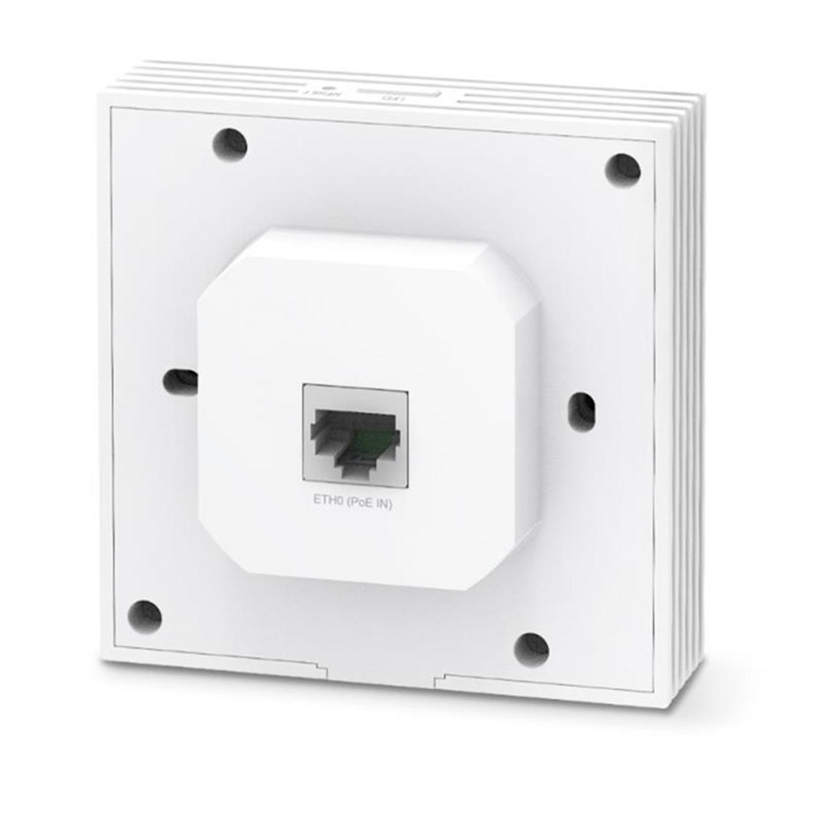 TP-LINK OMADA EAP650-WALL AX3000 DUAL BAND WI-FI 6 2XGBIT RJ45 PORT 574MBPS/2.4GHZ/2402MBPS/5GHZ ACCESS POINT