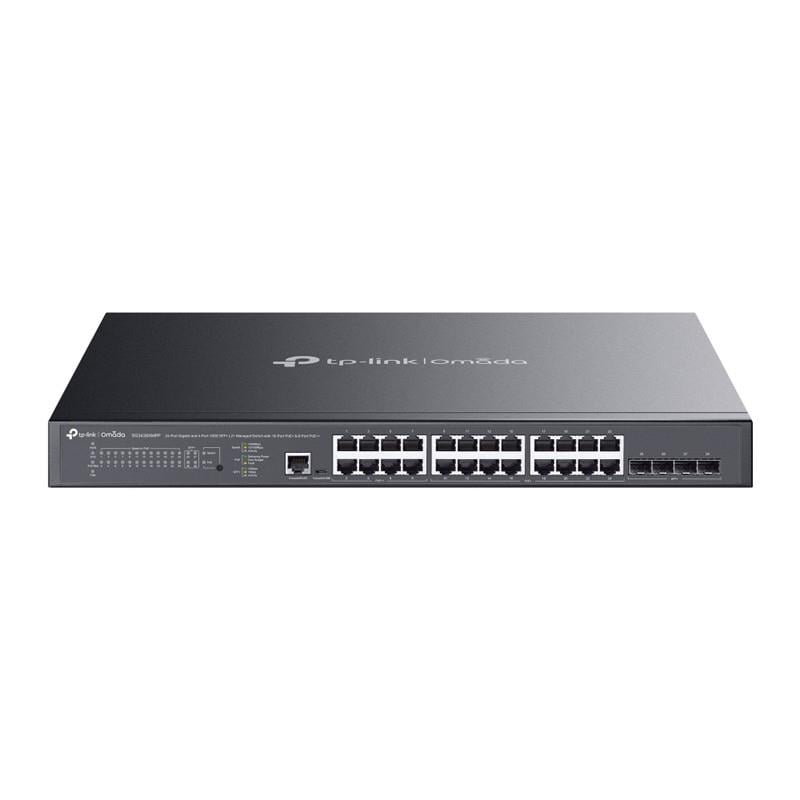 TP-LINK OMADA TL-SG3428XMPP 24 PORT GIGABIT 4X10GE SFP+ L2 YÖNETİLEBİLİR POE SWITCH