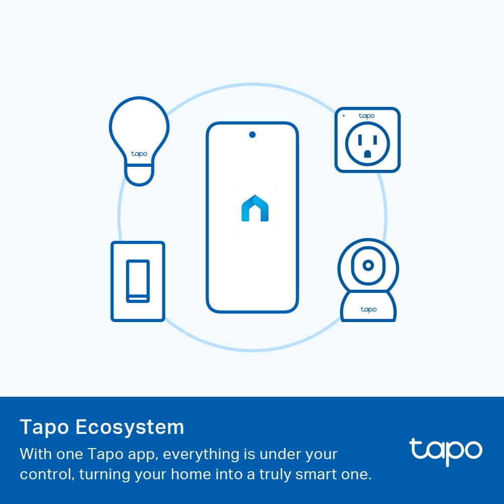 TP-LINK Tapo L510E Akıllı Wi-Fi Ampul 2'li Paket - E27 8.7W 60W