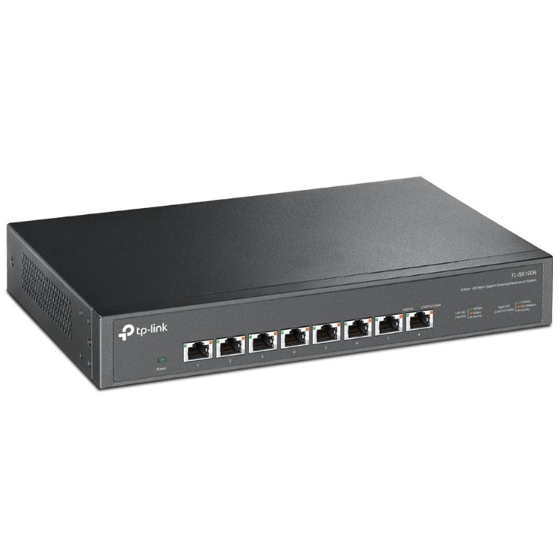 TP-LINK TL-SX1008 8 PORT 10GIGABIT METAL KASA YÖNETİLEMEZ RACKMOUNT SWITCH