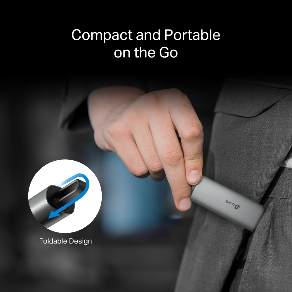 TP-LINK UE302C USB TypeC 2.5 Gigabit Ethernet Adaptörü