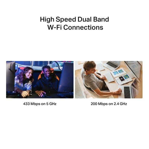 Tp Mercusys MA20N AC650 Nano wi-fi USB adaptör