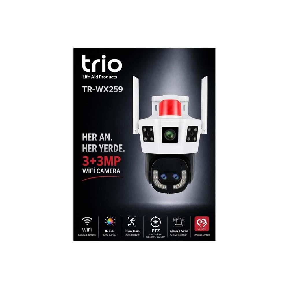 TRIO TR-WX259 PTZ WIFI S37 DUAL 2