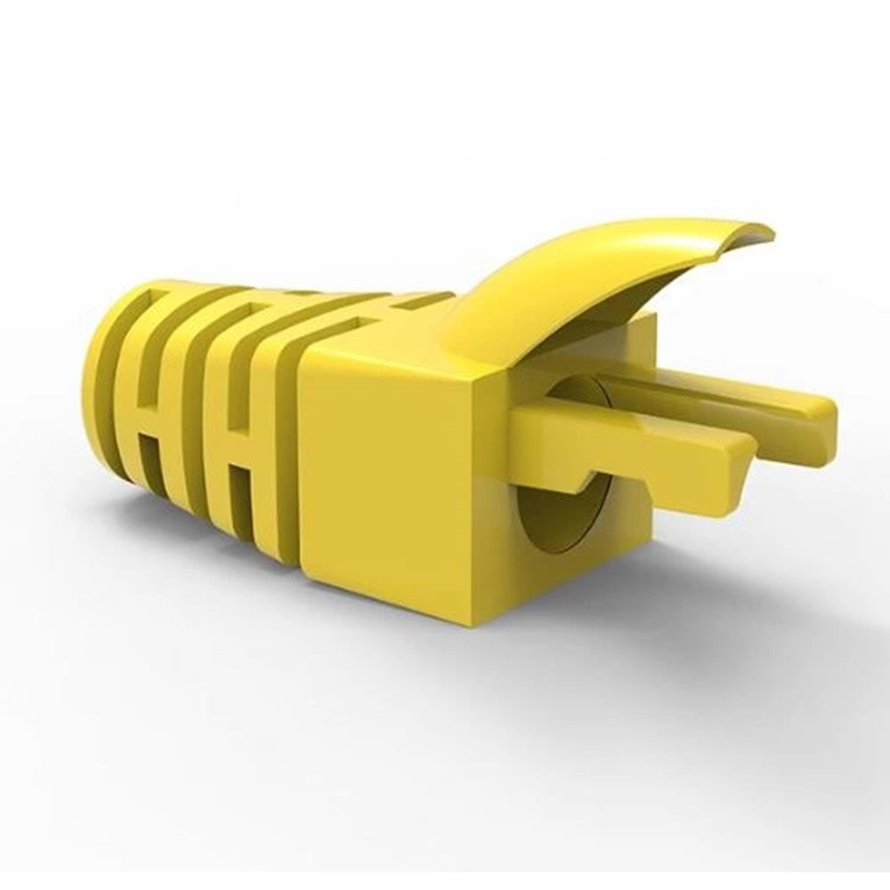 TRKLink PVC RJ45 BOOTS KONNEKTÖR SARI 50 'li PAKET TRK-N