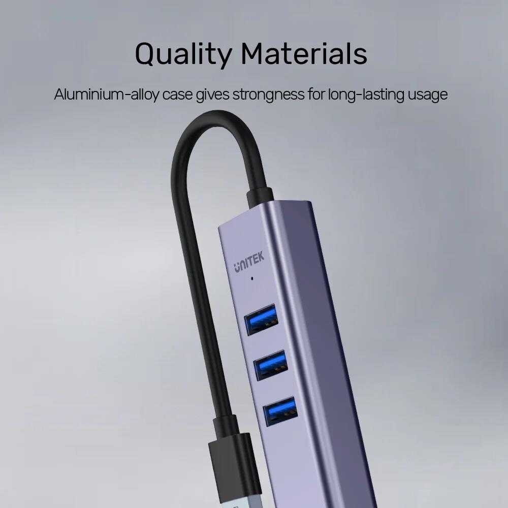 UNITEK 4-IN-1 ETHERNET HUB (Y-3088B)