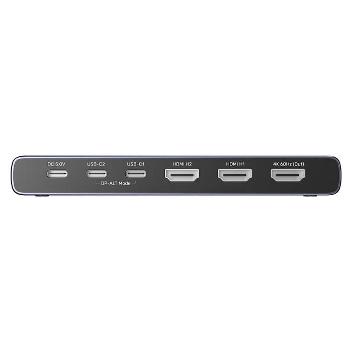 UNITEK 4K HDMI/USB-C SWITCH 4IN1OUT(V1313AGY01-EU)