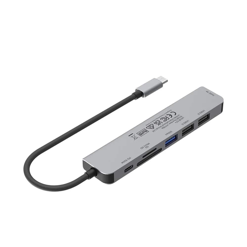 UNITEK USB-C 7in1 UNIVERSAL DOCKING STATION (H1118A)