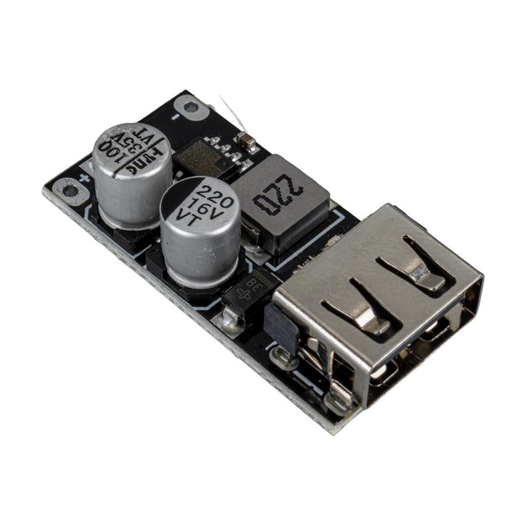 Usb Dc Step Down Modül Telefon Şarj  12V24V To Q.C3.0