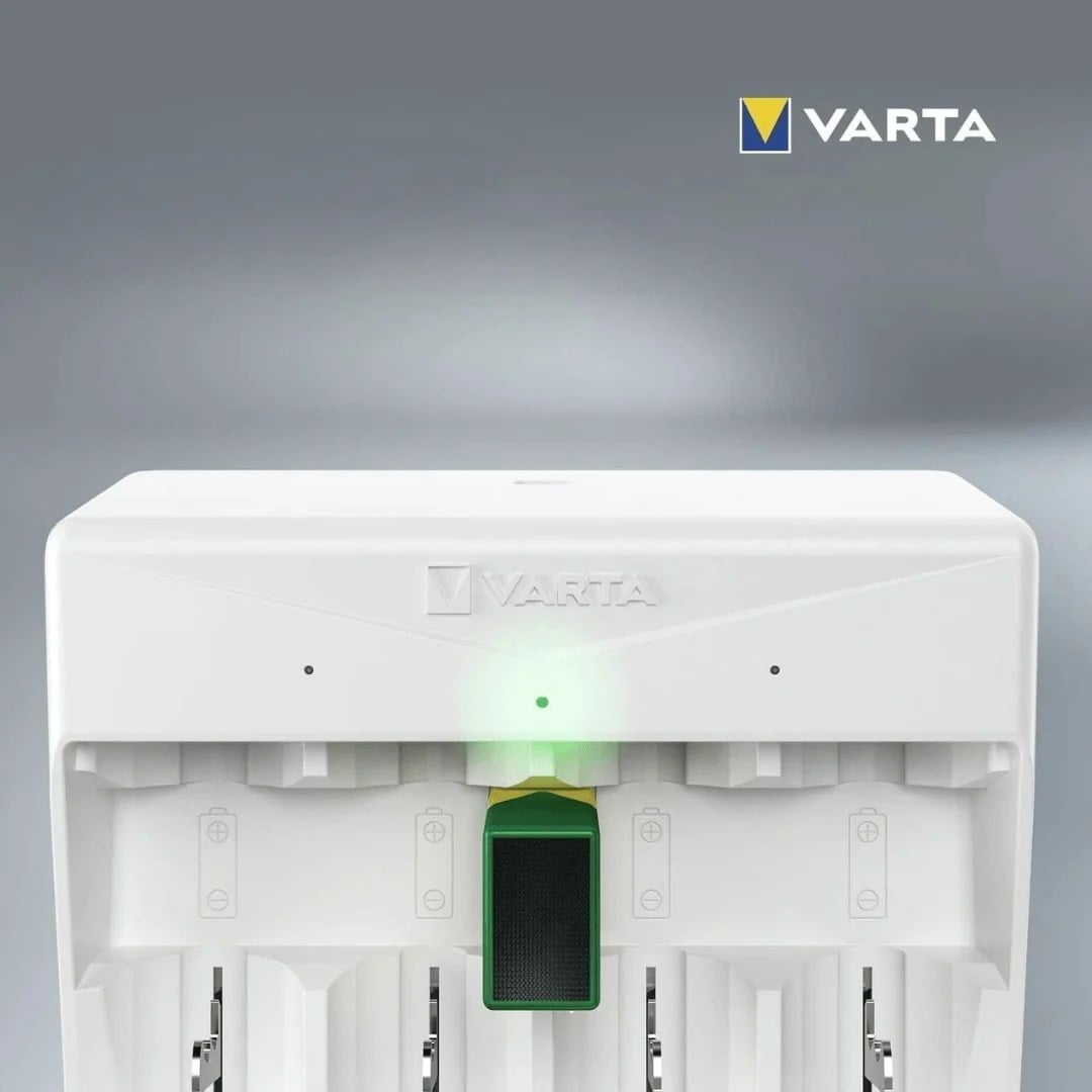 Varta 57658 Universal Charger Type-C USB Çoklu 5'li Pil Şarj Cihazı (AA / AAA / C / D / 9V)
