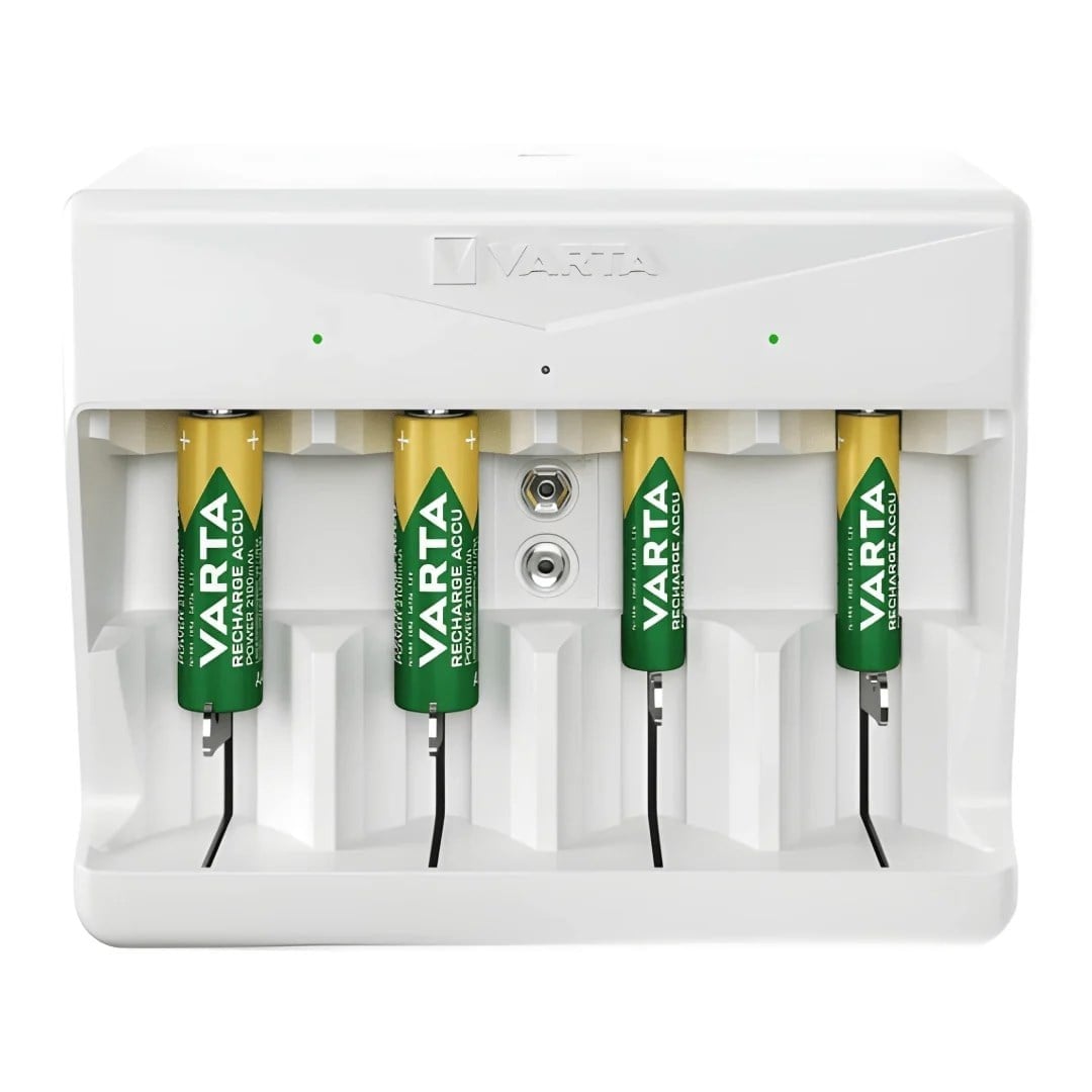 Varta 57658 Universal Charger Type-C USB Çoklu 5'li Pil Şarj Cihazı (AA / AAA / C / D / 9V)