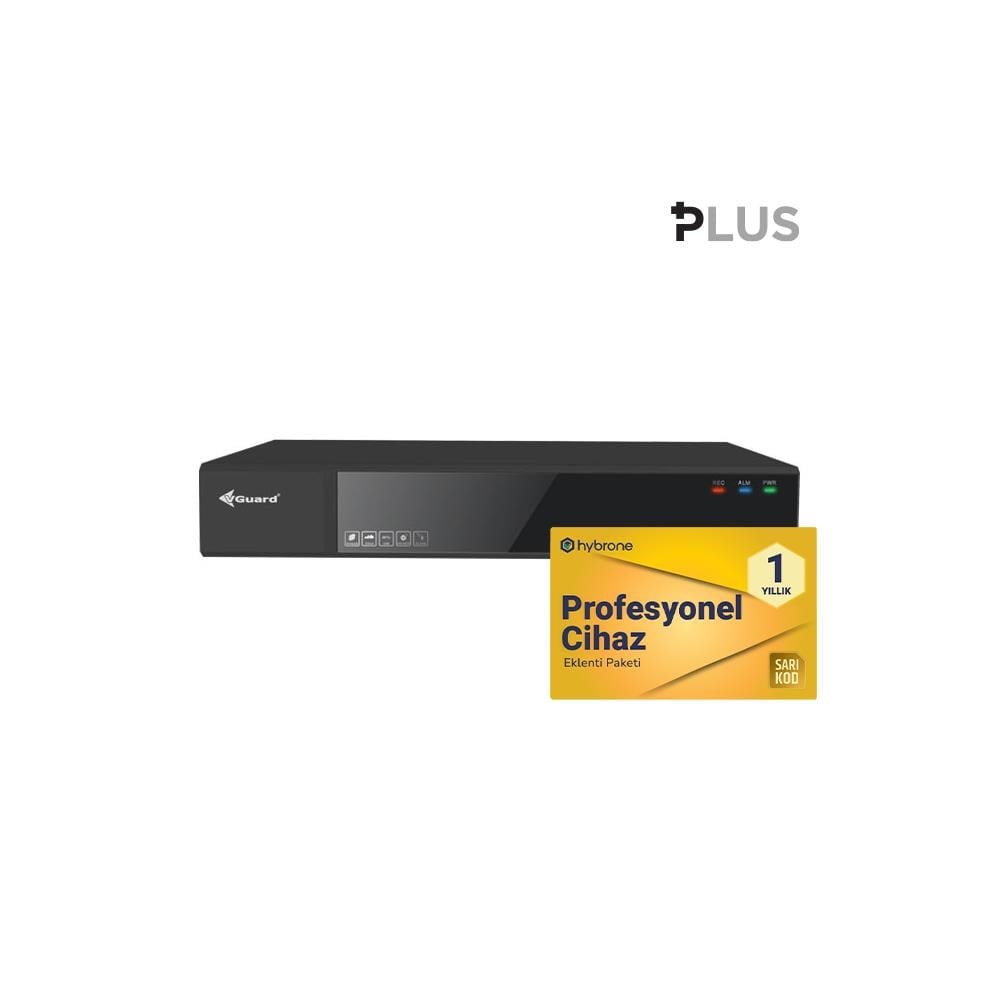 VGUARD VG-8C1E-NVR-I 8 Kanal 5MP H.265+ 1 Disk Network Kayıt Cihazı